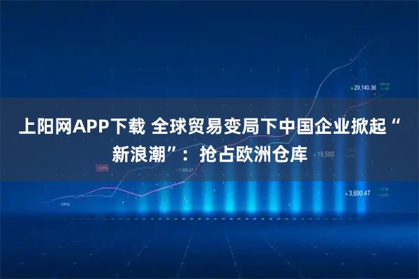 上阳网APP下载 全球贸易变局下中国企业掀起“新浪潮”：抢占欧洲仓库