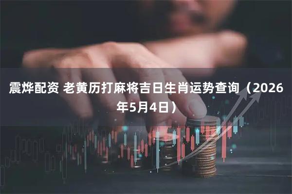 震烨配资 老黄历打麻将吉日生肖运势查询（2026年5月4日）